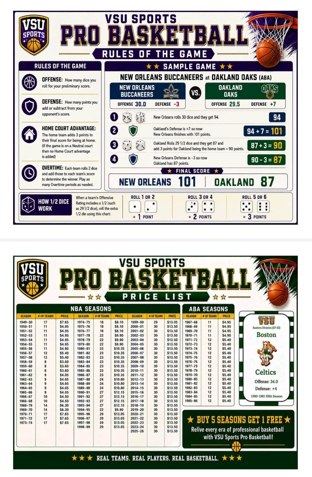 VSU Sports Pro Basketball